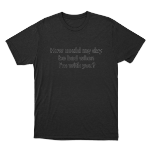 Bad Lyric Unsiex T Shirt Black