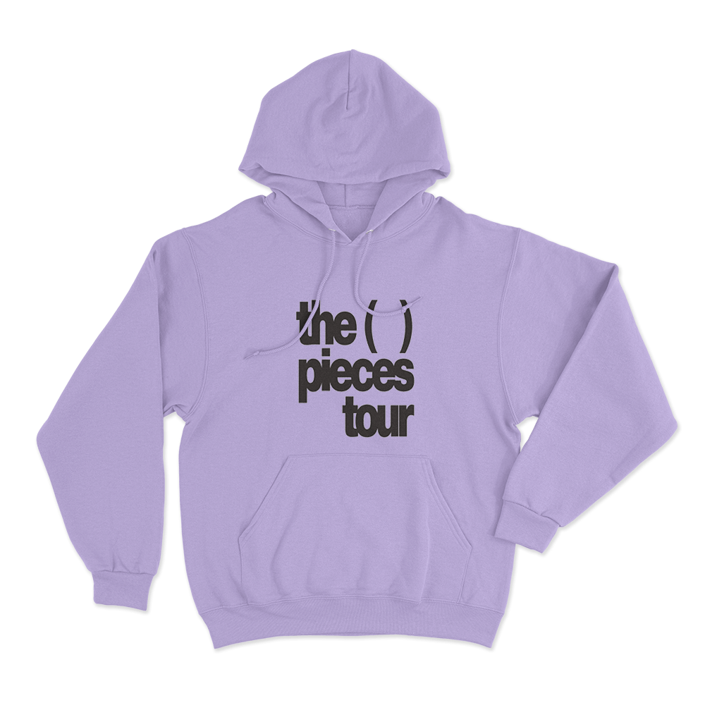 The Pieces Tour Unisex Hoodie Purple The Pieces Tour Unisex Hoodie Purple