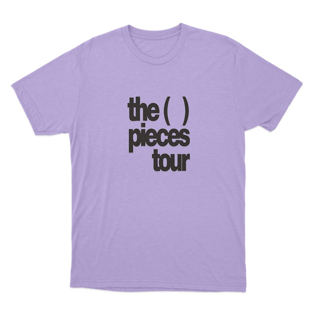The Pieces Tour Unisex T Shirt Purple The Pieces Tour Unisex T Shirt Purple
