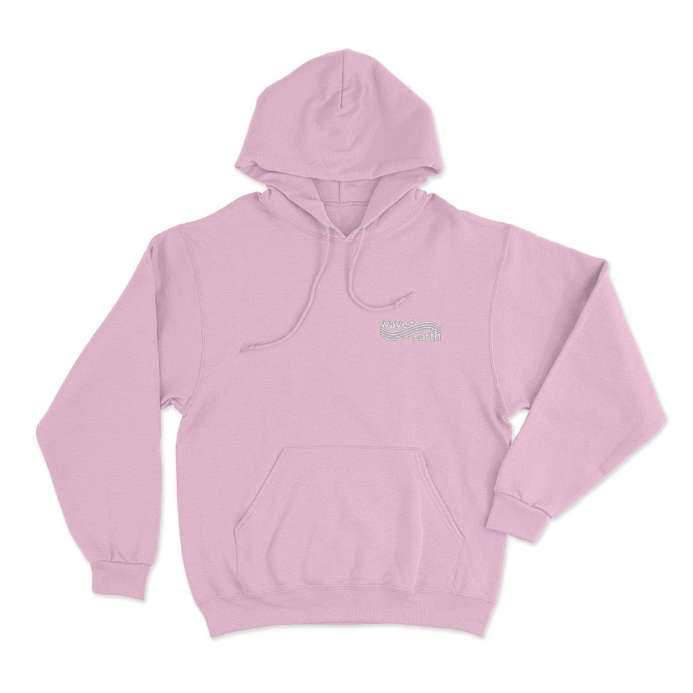 WTE Logo Unisex Hoodie Pink WTE Logo Unisex Hoodie Pink