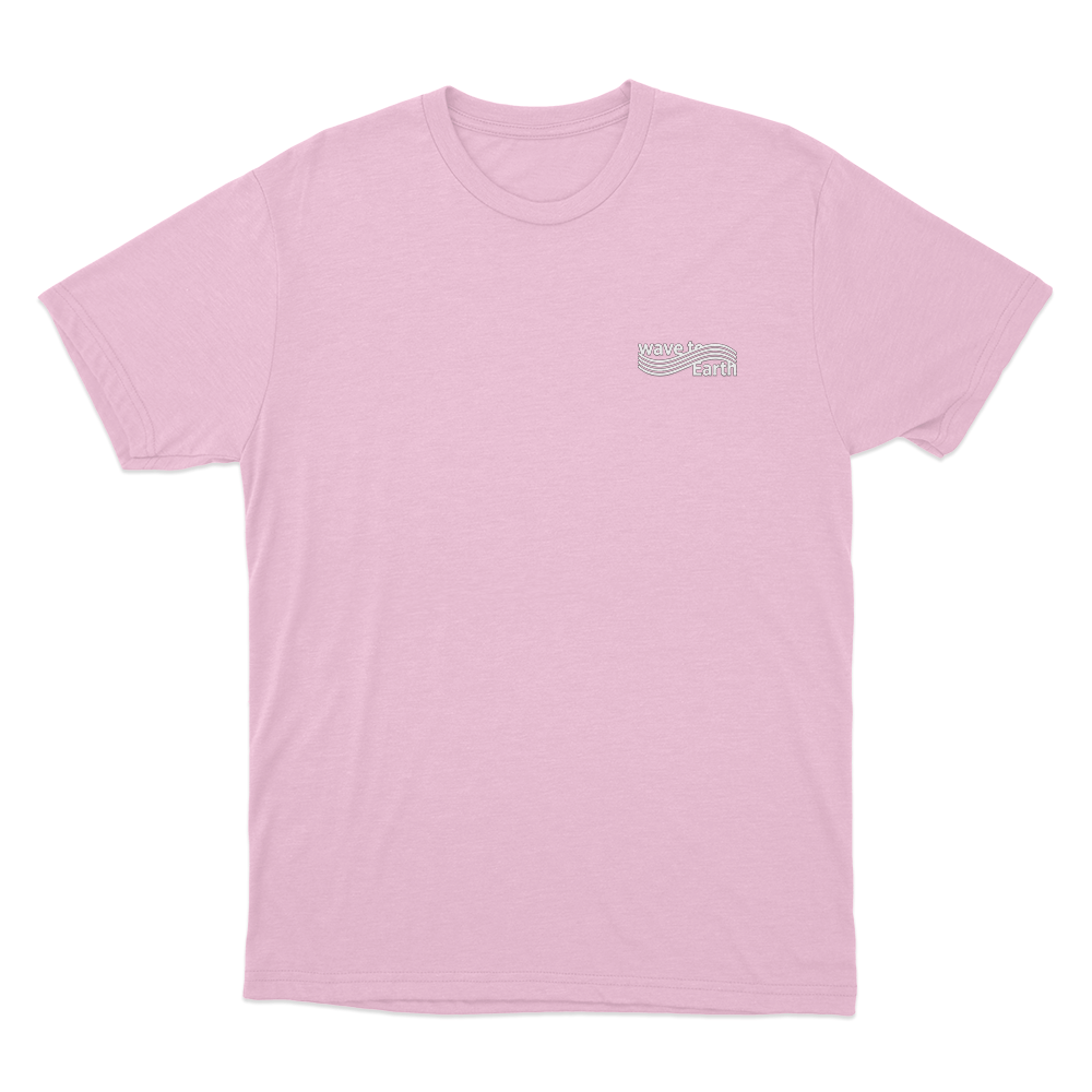 WTE Logo Unisex T Shirt Pink WTE Logo Unisex T Shirt Pink