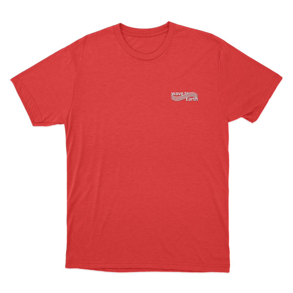 WTE Logo Unisex T Shirt Red WTE Logo Unisex T Shirt Red