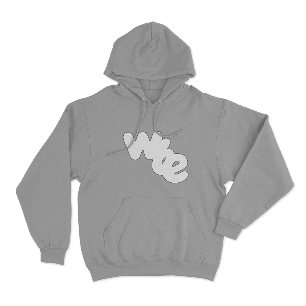 WTE Unisex Hoodie Grey WTE Unisex Hoodie Grey