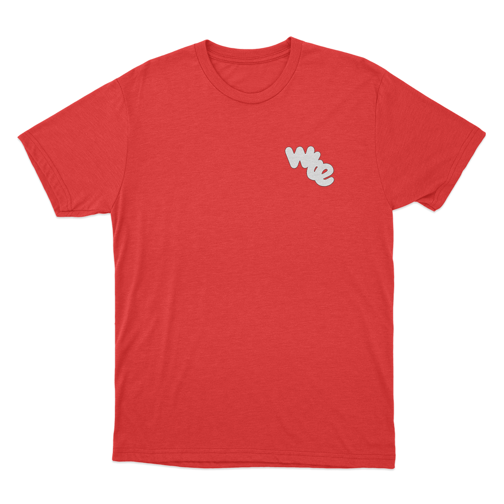 WTE Unisex T Shirt Red WTE Unisex T Shirt Red