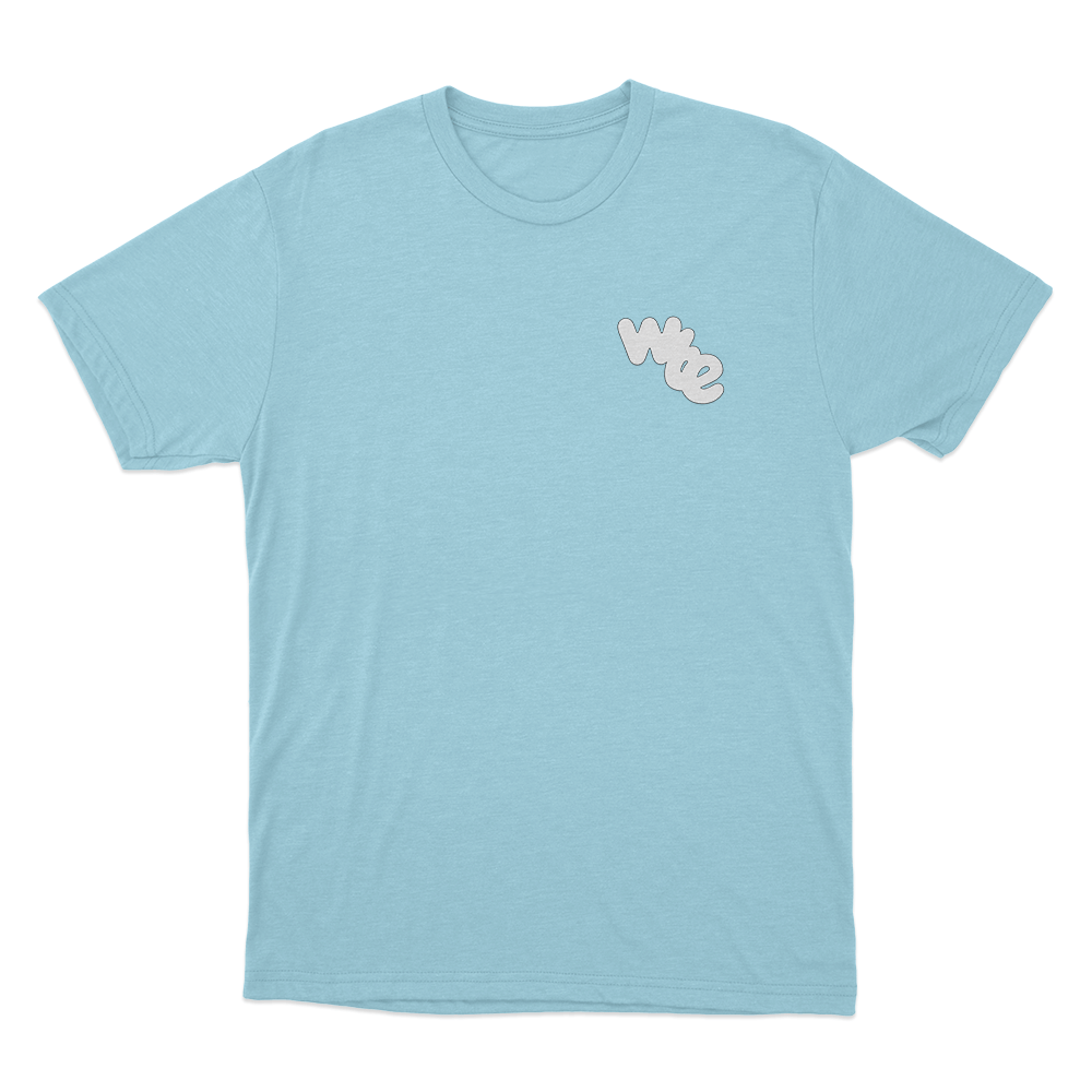 WTE Unisex T Shirt Sky Blue WTE Unisex T Shirt Sky Blue