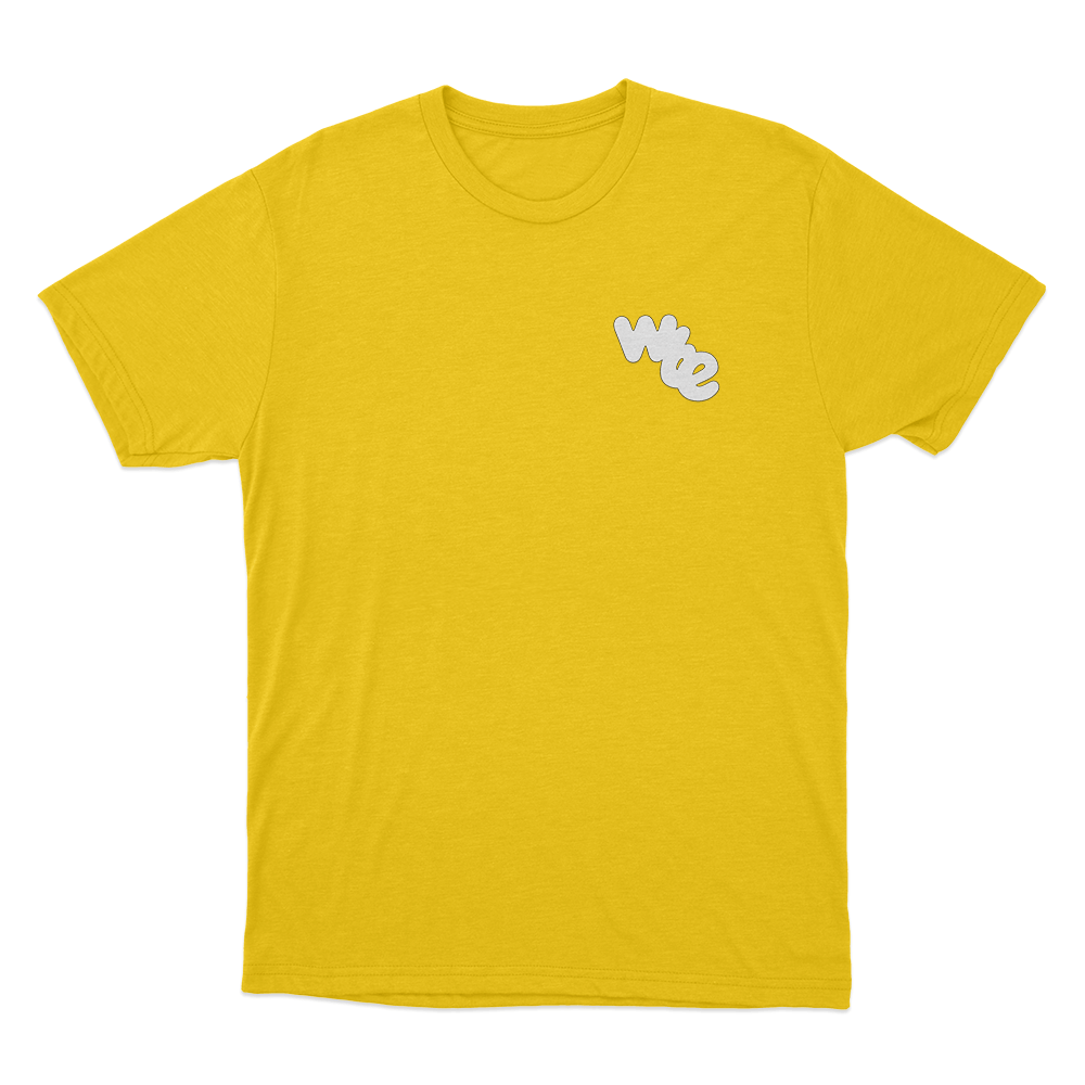 WTE Unisex T Shirt Yellow WTE Unisex T Shirt Yellow